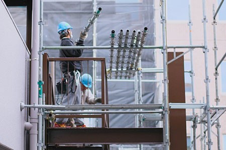 足場工事